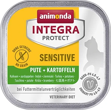 animonda Integra Sensitive Pute und Kartoffeln, 1.60kg (16x 100g)