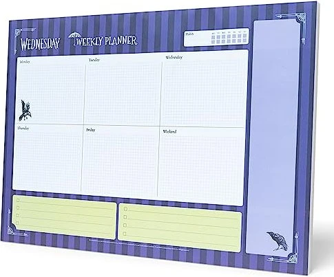 Grupo Erik Editores Schreibunterlage Wochenplaner, A3, Motiv Wednesday, 54 Blatt