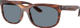 Ray-Ban RB2389 Balorette polished striped havana/blue