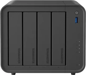 TerraMaster F4-425, Intel Celeron N5095, 4GB RAM, 1x RJ-45 2.5GBase-T, 2x USB-A 3.1