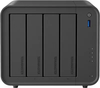 TerraMaster F4-425, Intel Celeron N5095, 4GB RAM, 1x RJ-45 2.5GBase-T, 2x USB-A 3.1