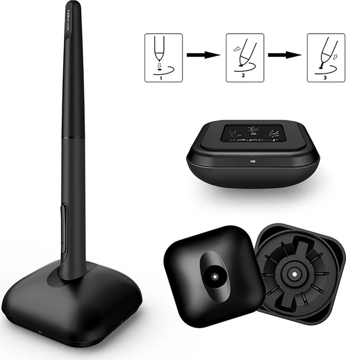 XP-Pen Star 06C Wired, schwarz/gelb