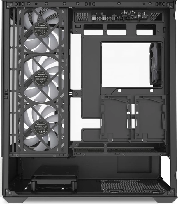 Sharkoon AK7 ARGB Black, Glasfenster