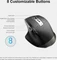 Rapoo MT750S Multi-mode Wireless schwarz, USB/Bluetooth Vorschaubild