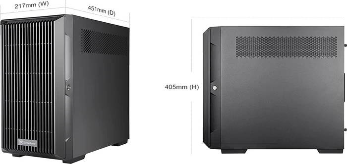 SilverStone Case Storage CS382, schwarz
