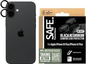 PanzerGlass Safe Camera Lens Protector für Apple iPhone 16/16 Plus schwarz