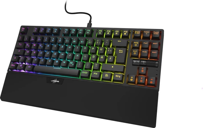 Hama uRage Exodus 860 Mechanical TKL, schwarz, LEDs RGB, Gaote Outemu BLUE, USB, DE