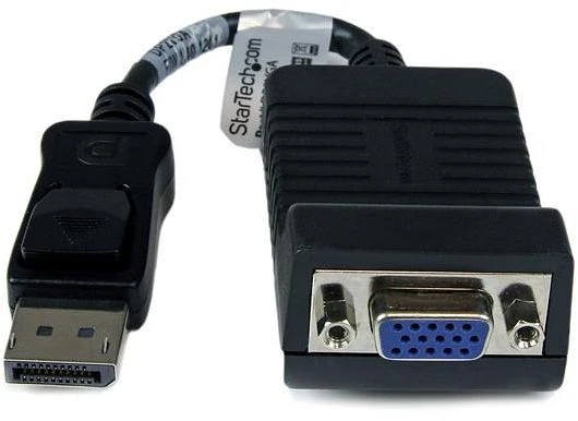 StarTech DisplayPort [Stecker]/VGA [Buchse] Adapterkabel schwarz