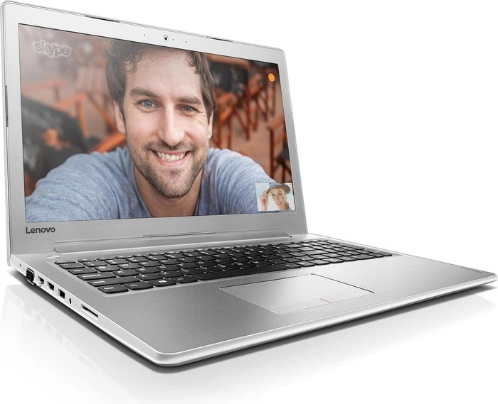 Lenovo IdeaPad 510-15ISK, silber, Core i5-6200U, 8GB RAM, 1TB HDD, GeForce 940MX, DE
