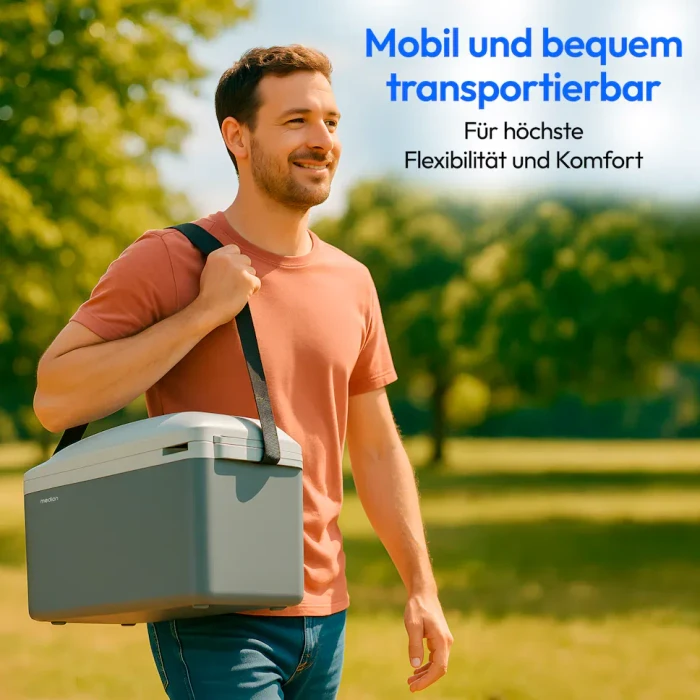 Medion Life MD 13100 Thermoelektro-Kühlbox grau