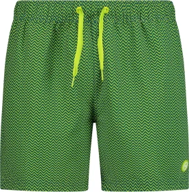 CMP Geometrisches Muster Badeshorts bottle/acido (Herren)