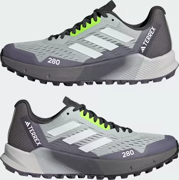 adidas Terrex Agravic Flow 2.0 wonder silver/crystal white/lucid lemon (Damen)