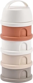 Beaba Milchpulver Portionierer Aufbewahrungsbehälter-Set, cotton/terracotta
