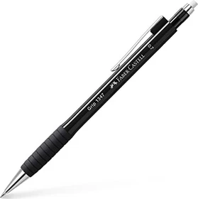 Faber-Castell Grip 1347 Druckbleistift 0.7mm graphit, schwarz, Radierer