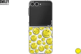 Samsung Slash B Slash Smiley Yellow Slim Impression Case für Galaxy Z Flip6