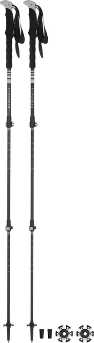 Bergzeit Basics Kaikkialla Pulsa 3 Wanderstock black/balsam green
