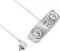 Sygonix Steckdosenleiste, 2-fach, 4x USB, 1.4m, weiß/silber Vorschaubild
