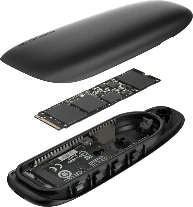 ASUS Cobble SSD Enclosure, schwarz, USB-C 3.1