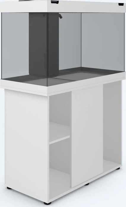 Juwel Rio 290 LED Aquarium-Set mit Unterschrank, weiß/weiß, 290l
