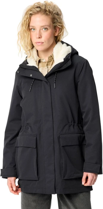 Vaude Manukau III Funktionsmantel schwarz (Damen)