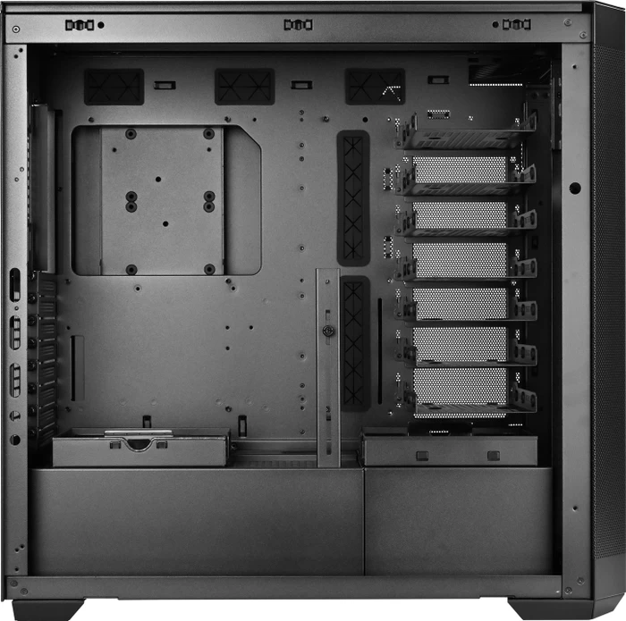 SilverStone Seta H2, schwarz, Glasfenster