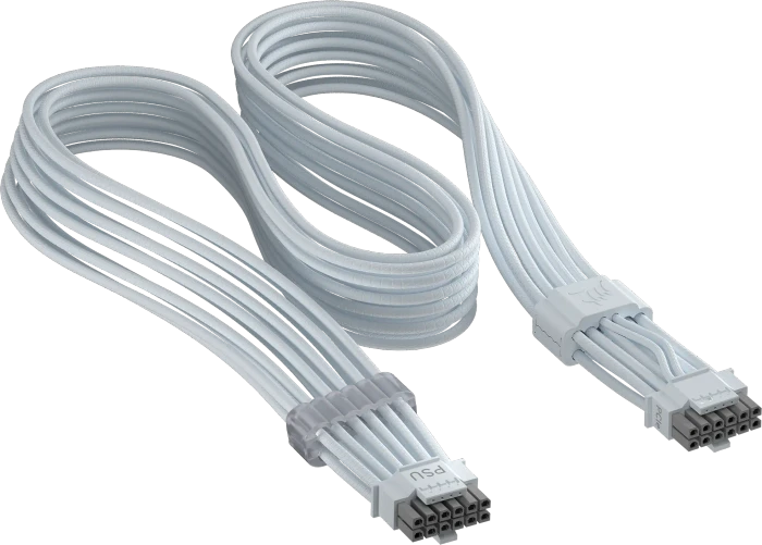Corsair Cable ThermalProtect PCIe 5.1 600W 12V-2x6 White - Kabel