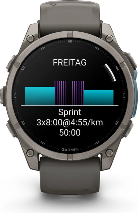 Garmin Fenix 9 47mm titanium/pebble grey