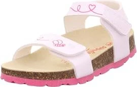 Superfit Fussbettpantoffel Sandale weiß (Junior)