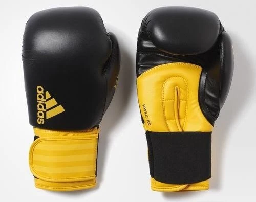 adidas Hybrid 100 Boxhandschuhe black/eqt yellow