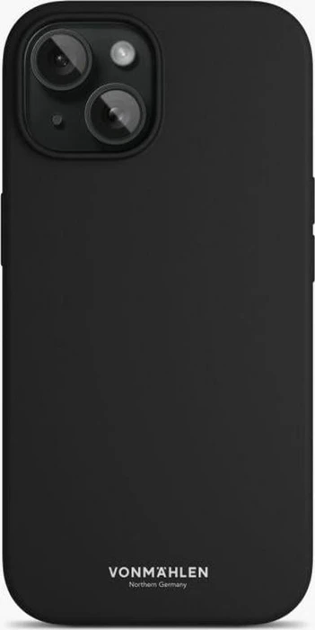Vonmählen Eco Silicone Case für Apple iPhone 15 schwarz