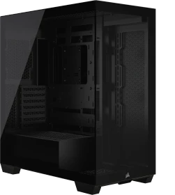Corsair 3500X, schwarz, Glasfenster