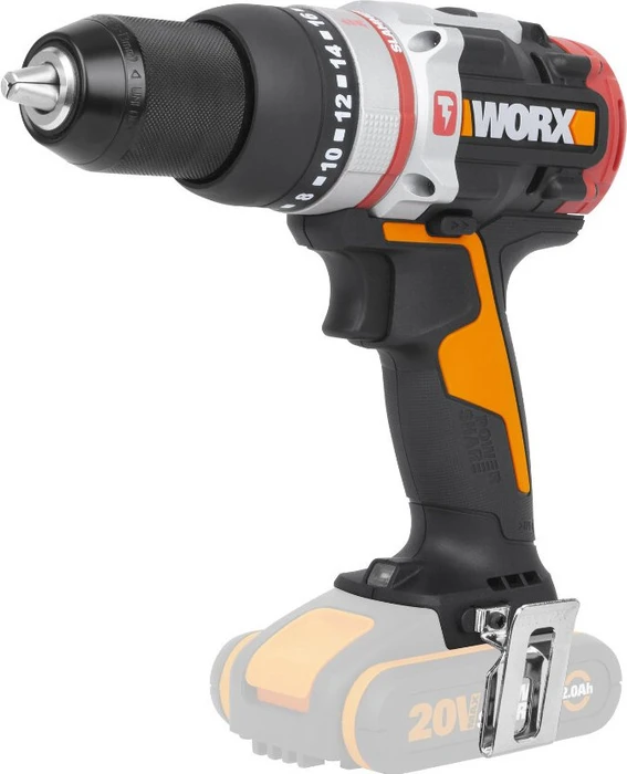 Worx Nitro 20V PowerShare Akku-Schlagbohrschrauber solo