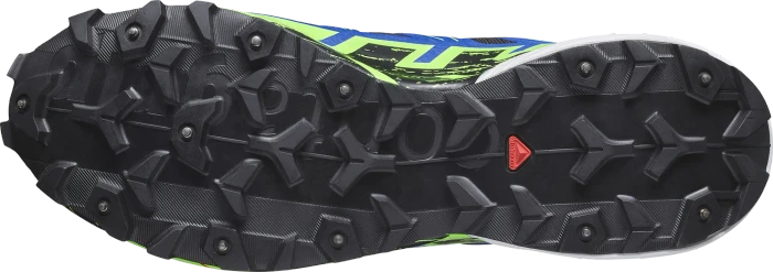 Salomon Spikecross 6 GTX black/surf the web/green gecko