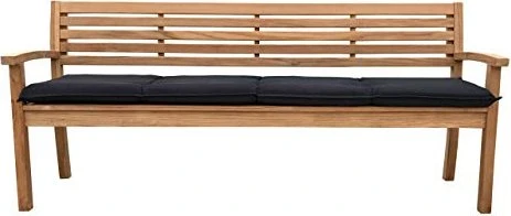 Grasekamp Sitzauflage 191x46x8cm anthrazit