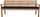 Grasekamp Sitzauflage 191x46x8cm anthrazit (10946)