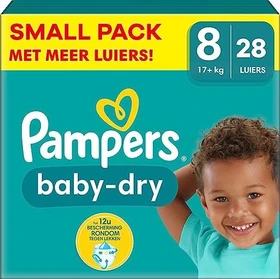 Pampers Baby-Dry Gr.8 Einwegwindel, 17+kg, 28 Stück