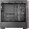 Cooler Master MasterBox MB600L, schwarz/rot, Acrylfenster Vorschaubild