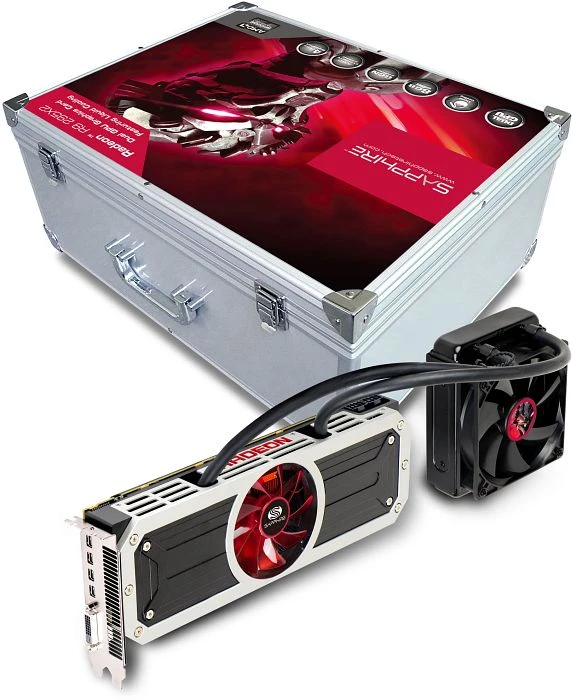Sapphire Radeon R9 295X2 OC, 2x 4GB GDDR5, DVI, 4x mDP, full retail