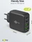 goobay 4-Port GaN Netzteil, USB-C/USB-A, 2x USB-C + 2x USB-A, 68W, schwarz Vorschaubild