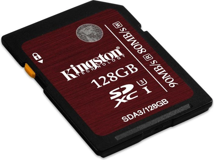 Kingston R90/W80 128GB, UHS-I U3, Class 10