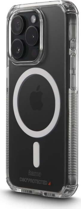 Hama Handyhülle MagCase Extreme Protect für Apple iPhone 15 Pro transparent