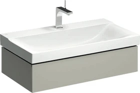 Geberit Xeno² Unterschrank für Waschtisch 88x22x46.2cm, 1 Schublade, greige