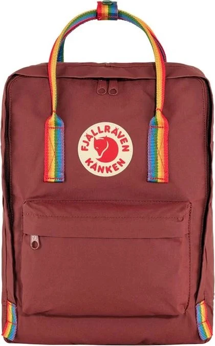 Fjällräven Kanken Rainbow ox red/rainbow pattern
