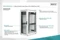 Digitus Professional Unique Serie Serverschrank 26HE, Sicherheitsglastür, IP2X, grau, 800mm tief Vorschaubild