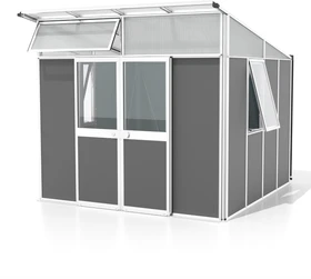Vitavia Kosmos 7800 Gerätehaus weiß/anthrazit