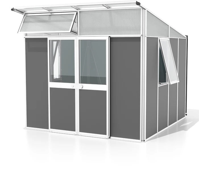 Vitavia Kosmos 7800 Gerätehaus weiß/anthrazit