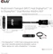 Club 3D MST-Hub DisplayPort 1.4 auf 2x DisplayPort Dual Monitor 4K60Hz Vorschaubild