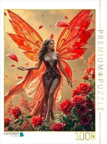Calvendo Die Rosenfee des Februar - Ein Puzzle der leisen Liebe