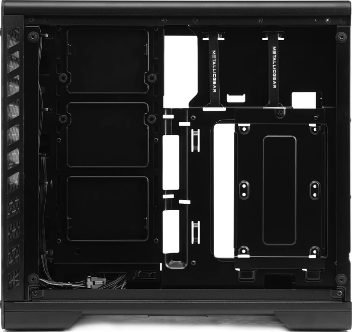MetallicGear / MagniumGear Neo G Mini schwarz, Glasfenster, Mini-ITX