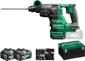 Hikoki DH3628DAWVZ Akku-Bohr-/Meißelhammer inkl. Koffer + 2 Akkus 4.0Ah